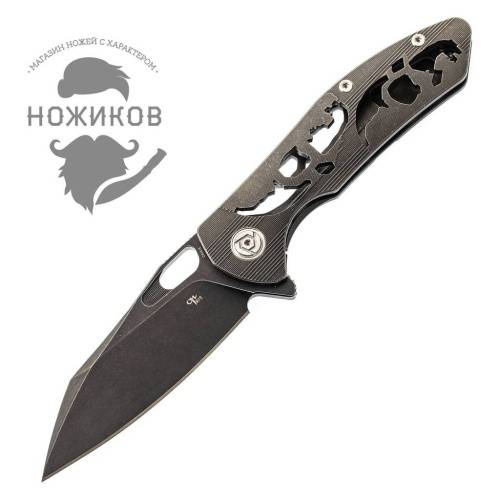 5891 ch outdoor knife CH3515 Black фото 11