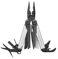 Мультитул Leatherman  WAVE PLUS BLACK & SILVER