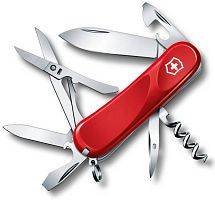 Нож перочинный Victorinox Evolution 14.600 2.3903.ET 85мм 14 функций полупрозрачный красный