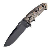 Нож с фиксированным клинком Hogue EX-F01 Black Cerakote