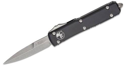 491 Microtech Ultratech II Bayonet Grind Black Standard