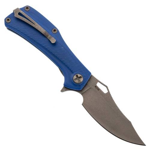 1039 САРО Складной нож Скорпион Evo Bowie Blue фото 7