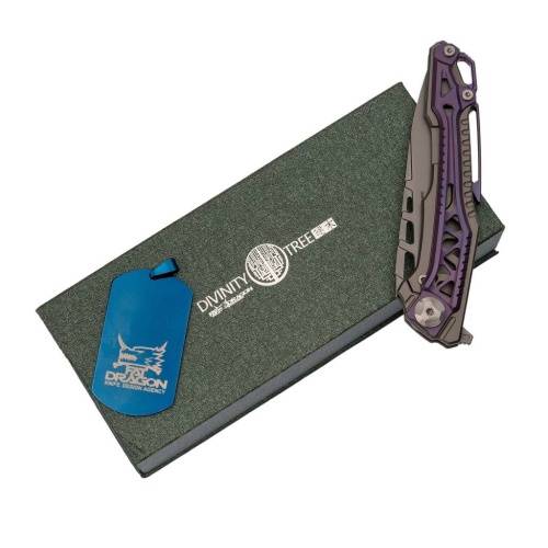 5891 Nimo Knives Fat Dragon Purple фото 12