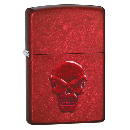499 ZIPPO Зажигалка ZIPPO Doom с покрытием Candy Apple Red 499 ZIPPO Зажигалка ZIPPO Doom с покрытием Candy Apple Red