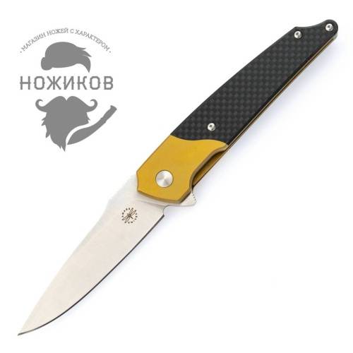 5891 Amare Knives Pocket Peak Gold фото 4