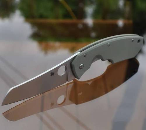 5891 Spyderco Rock Lobster by Jens Anso - 126GPFG фото 18