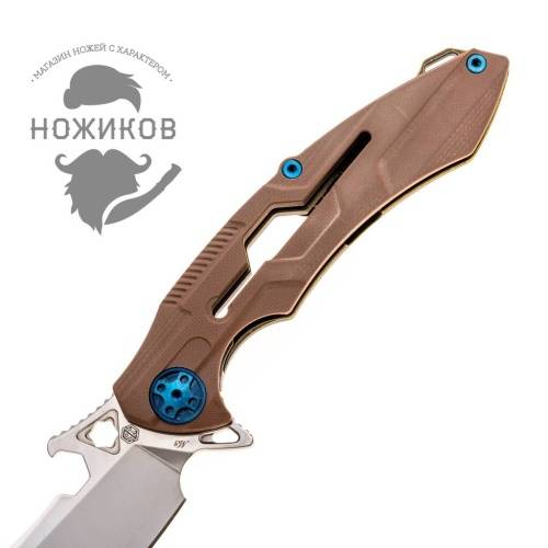 5891 Rike knife M3 brown фото 16