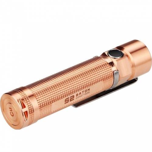 583 Olight Фонарь Olight S2-CU Raw Copper фото 2