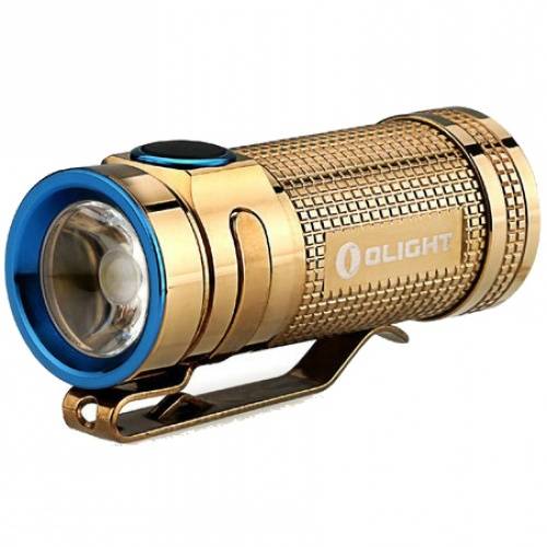 583 Olight Фонарь Olight S Mini CU Raw Brass латунь фото 4