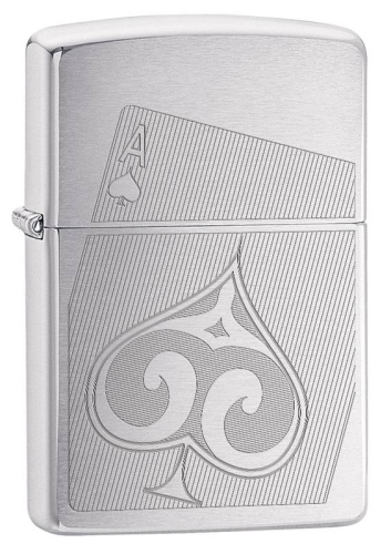 499 ZIPPO Зажигалка ZIPPO 29685 Brushed Chrome