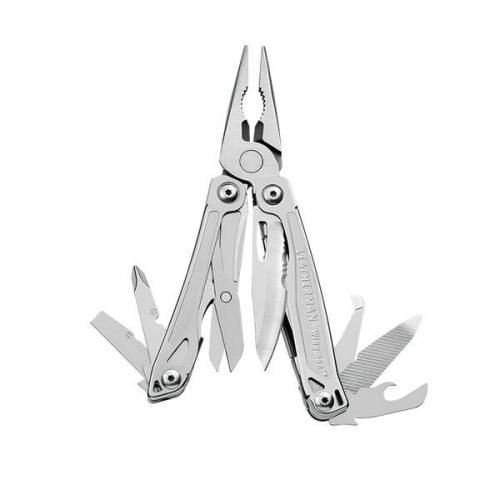 68 Leatherman МультитулWingman серебристый 14 функций с нейлоновым чехлом фото 9