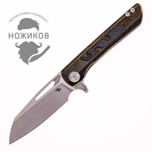 365 ch outdoor knife CH Butcher Bronze фото 3