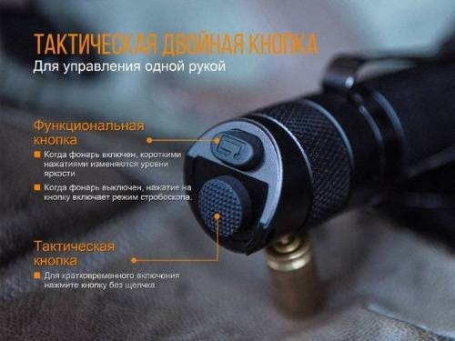 5 Fenix Фонарь тактическийTK25 UV Cree XP-G2 (ультрафиолет) фото 10