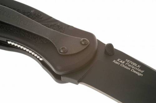 5891 Kershaw 1670BLK Blur Black фото 7