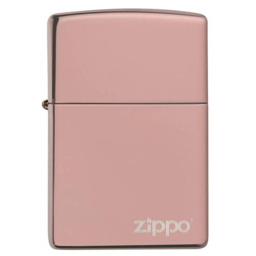 138 ZIPPO ЗажигалкаLogo Classic с покрытием High Polish Rose Gold фото 7