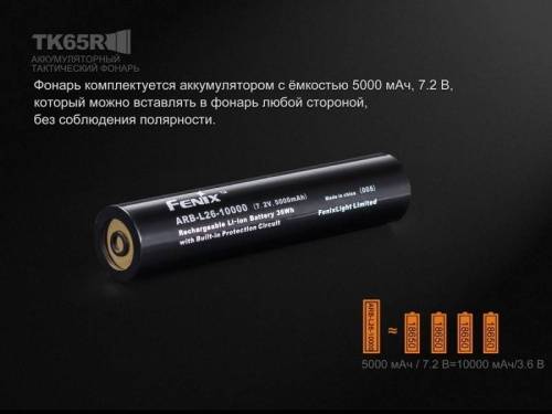 4 Fenix ФонарьTK47UE Ultimate Edition Cree XHP70 фото 8