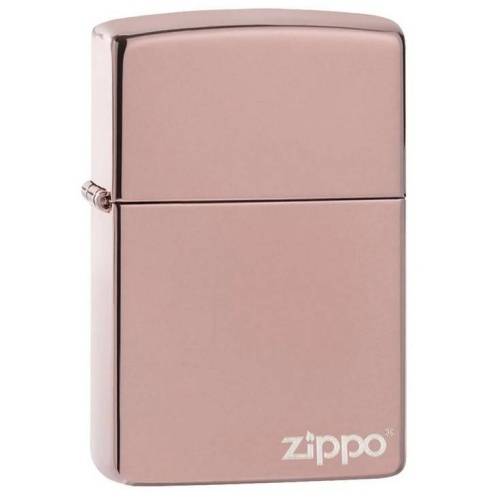 138 ZIPPO ЗажигалкаLogo Classic с покрытием High Polish Rose Gold