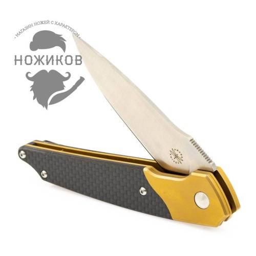 5891 Amare Knives Pocket Peak Gold фото 11