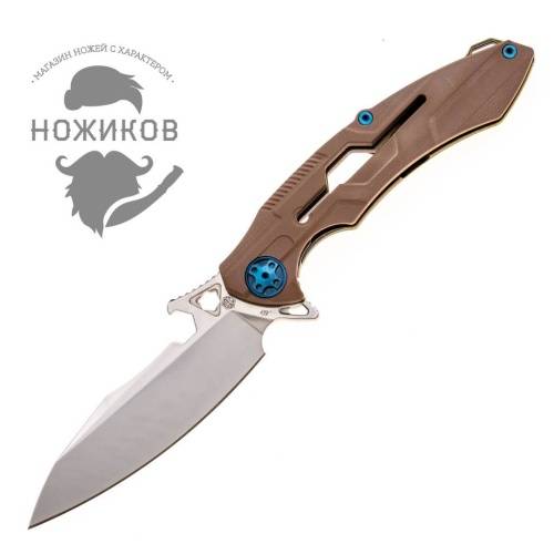 5891 Rike knife M3 brown фото 15