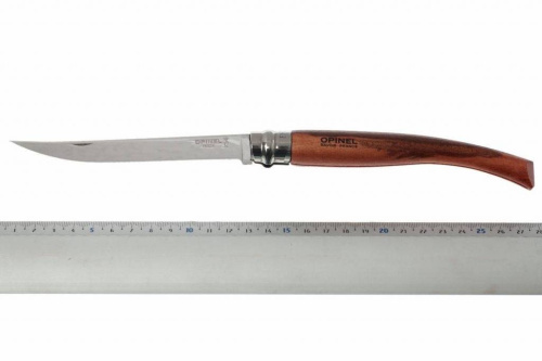 504 Opinel №12 VRI Folding Slim Bubinga фото 2