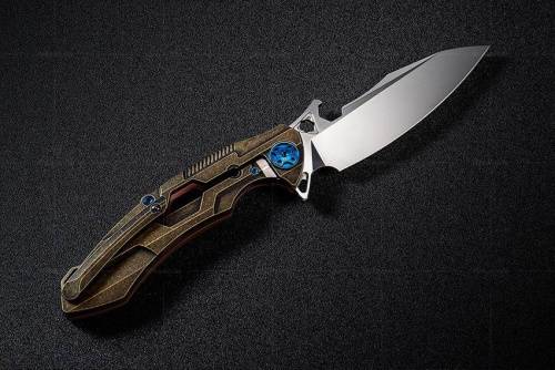 5891 Rike knife M3 brown фото 4